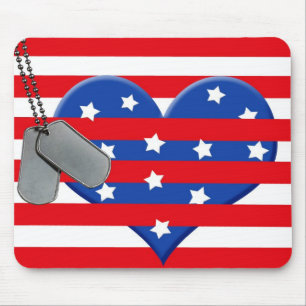 Brave Heart Mouse Mat