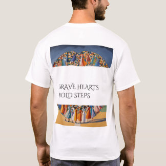 Brave Hearts, Bold Steps – Empowered Journey Tee