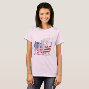 Brave hearts tribute pale pink T-Shirt