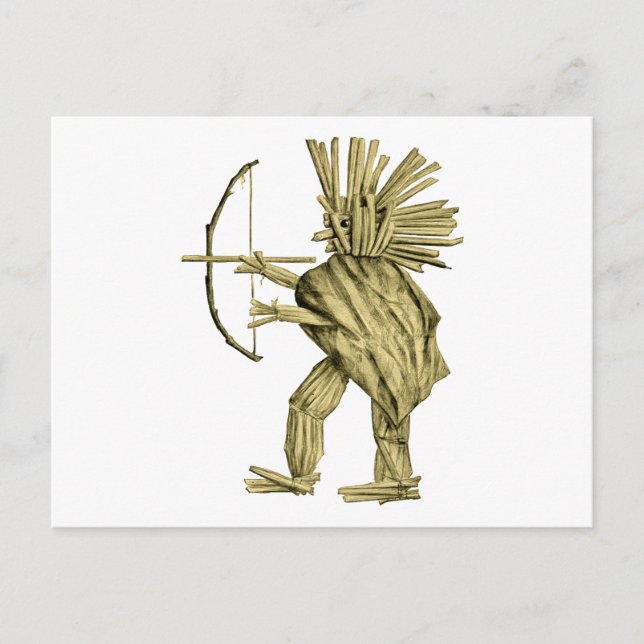 Brave Indian Postcard (Front)