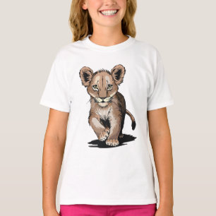 Brave Little Lion Cub Kids T-Shirt