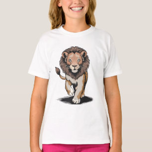 Brave Little Lion Cub Kids T-Shirt