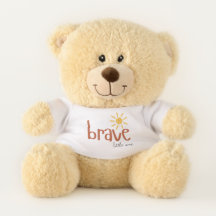 brave little one Teddy Bear Plush Stuffed Animal