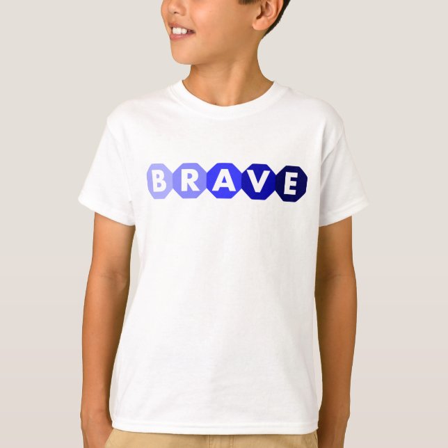 BRAVE long sleeves t-shirt for boys (Front)