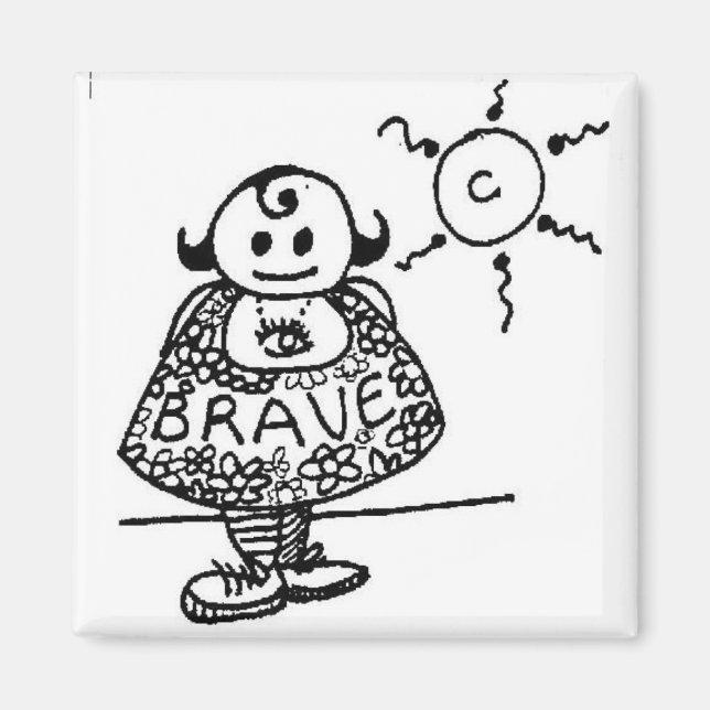 Brave Magnet (Front)