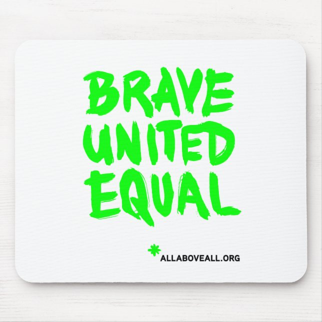 Brave Mouse Mat (Front)