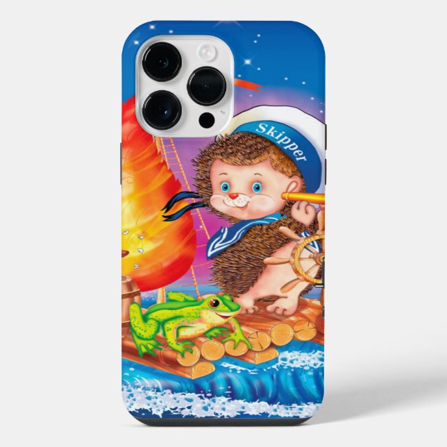 Brave sailor iPhone case (Back)