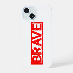Brave Stamp iPhone 15 Case