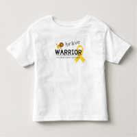 brave warrior cancer lion toddler T-Shirt