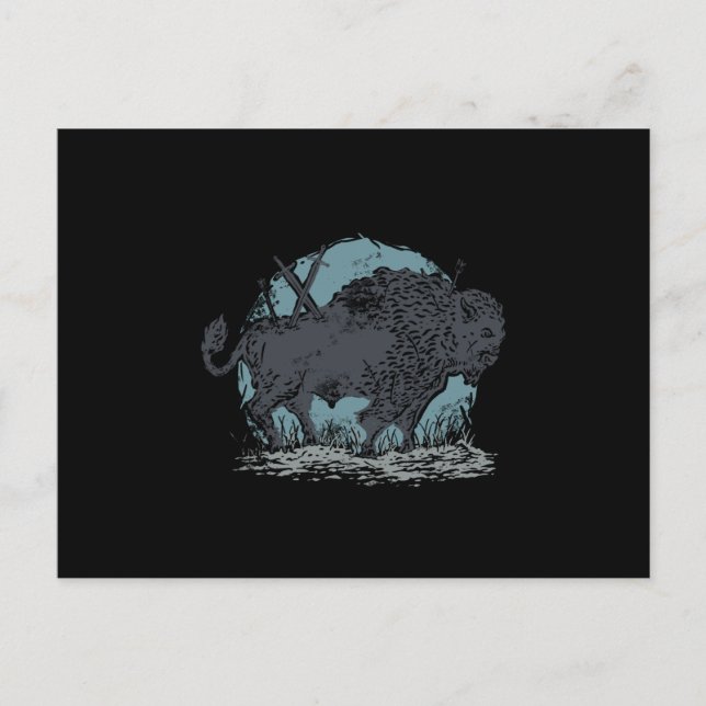 Brave Warrior Postcard (Front)