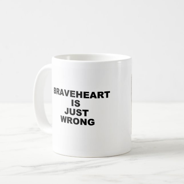 Braveheart Mug (Front Left)