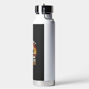 Braver Halloween Skull Retro Horror Design_1 Water Bottle