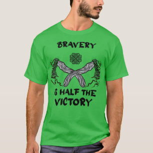 Bravery Valhalla Vikings Axe Victory Fight T-Shirt