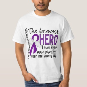 Bravest Hero I Ever Knew Cystic Fibrosis T-Shirt