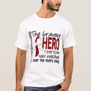 Bravest Hero I Ever Knew Head and Neck Cancer T-Shirt