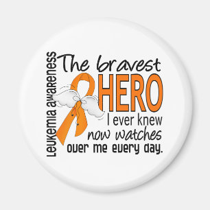 Bravest Hero I Ever Knew Leukaemia Magnet
