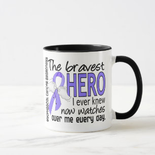 Bravest Hero I Ever Knew Oesophageal Cancer Mug