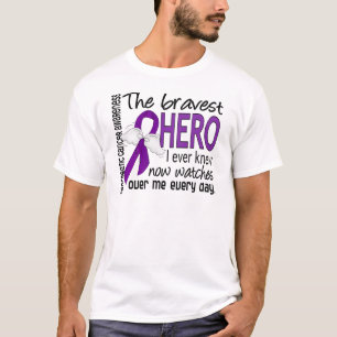 Bravest Hero I Ever Knew Pancreatic Cancer T-Shirt