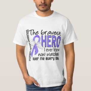 Bravest Hero I Ever Knew Stomach Cancer T-Shirt