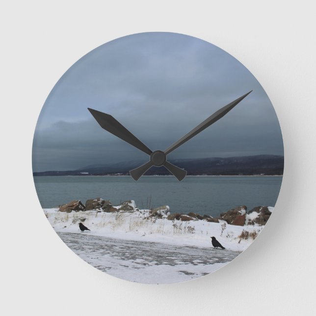 Braving the Storm Together Round Clock (Front)