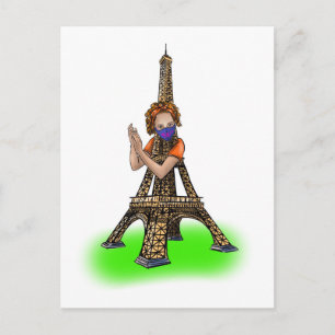 "Bravo,Merci" Postcard