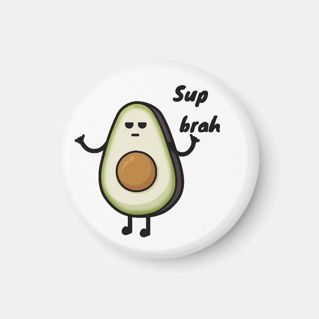 Bravocado Magnet (Front)