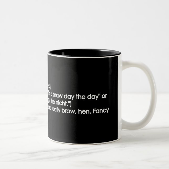 Braw Two-Tone Coffee Mug (Right)