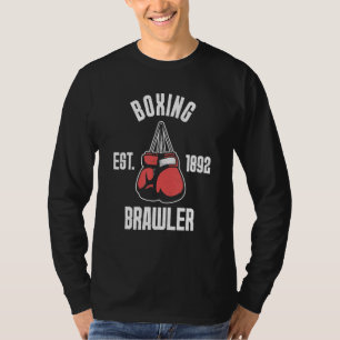 Brawler Boxing Gloves Boxer Boxing T-Shirt