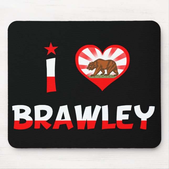 Brawley, CA Mouse Mat (Front)