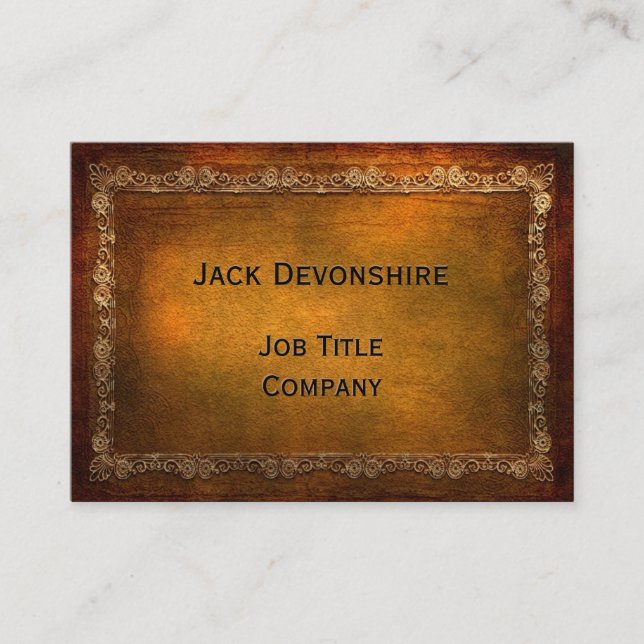 Braxton II Customisable Business Card (Front)