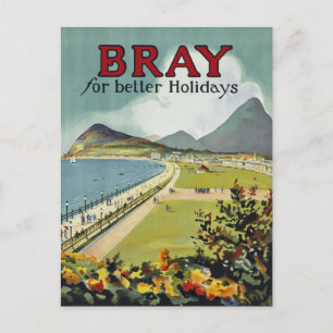 Bray ~ for better holidays postcard
