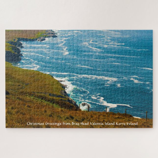 Bray Head Valentia Island Kerry Ireland. Jigsaw Pu Jigsaw Puzzle (Horizontal)