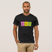 Bray periodic table name shirt (Front Full)