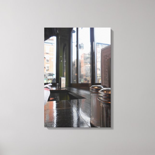 Brazen Fox Canvas Print (Front)