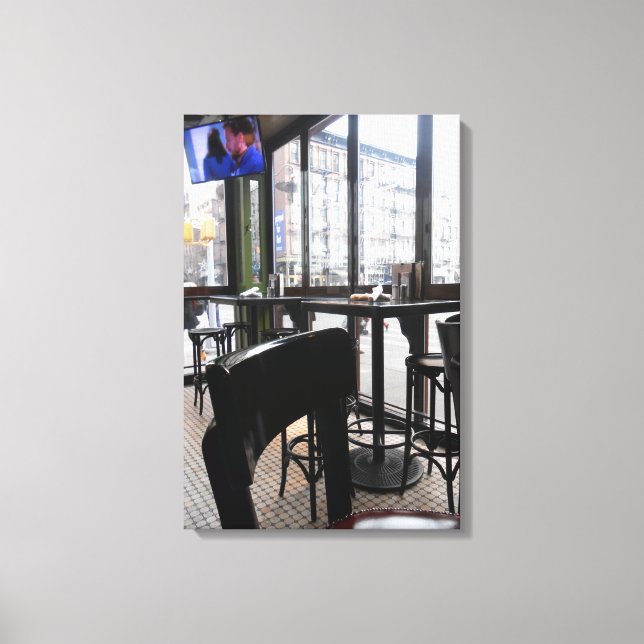 Brazen Fox Canvas Print (Front)