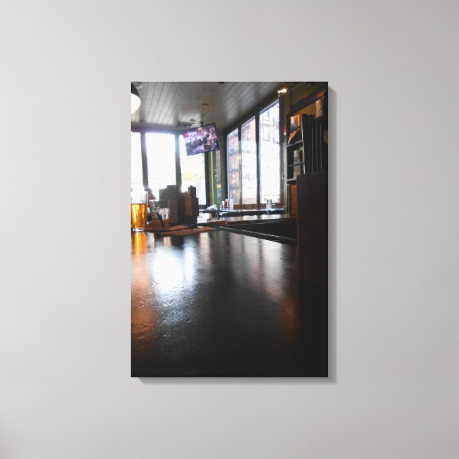 Brazen Fox Canvas Print (Front)