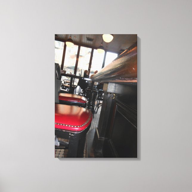 Brazen Fox Canvas Print (Front)