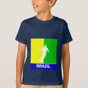 Brazil 2010 soccer Youth T-shirt