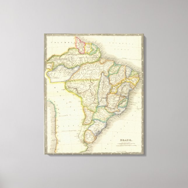 Brazil 2 canvas print (Front)