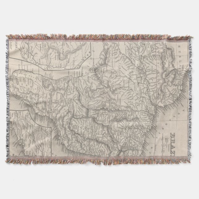 Brazil 2 throw blanket (Front)