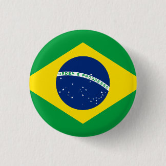 Brazil 3 Cm Round Badge