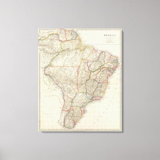 Brazil 6 canvas print (Front)