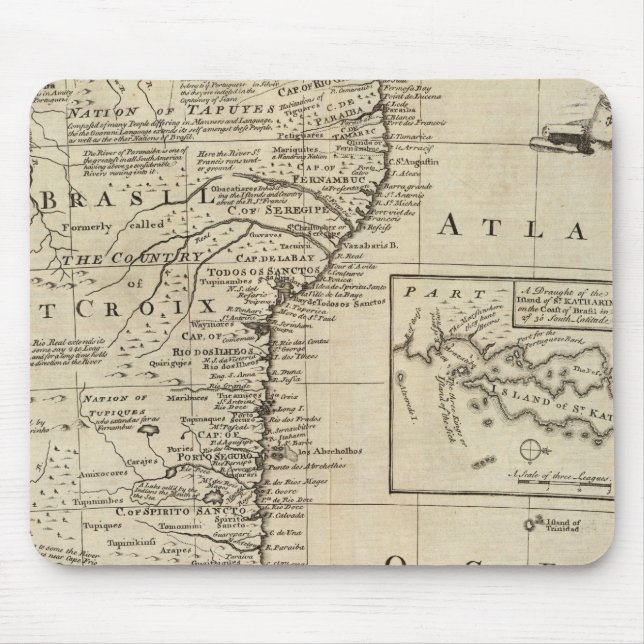 Brazil 6 mouse mat (Front)