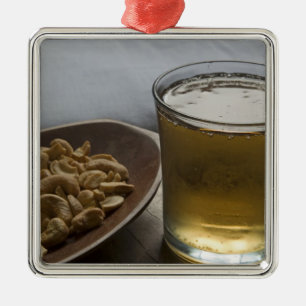 Brazil. A Glass of refreshing Guarana Energy Metal Tree Decoration