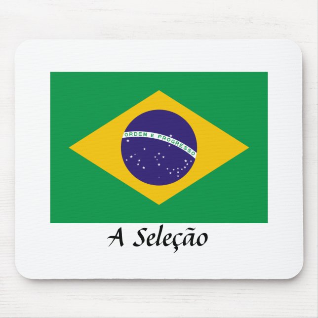 Brazil "A Seleção" Mouse Mat (Front)
