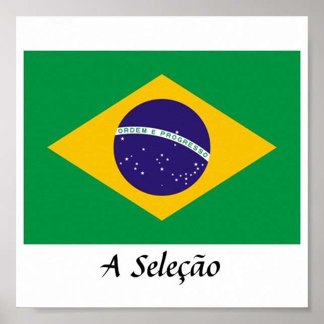 Brazil "A Seleção" Poster (Front)