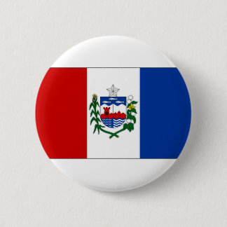 Brazil Alagoas Flag 6 Cm Round Badge