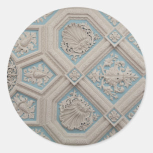 Brazil, Amazon, Manaus. Manaus Opera House Classic Round Sticker