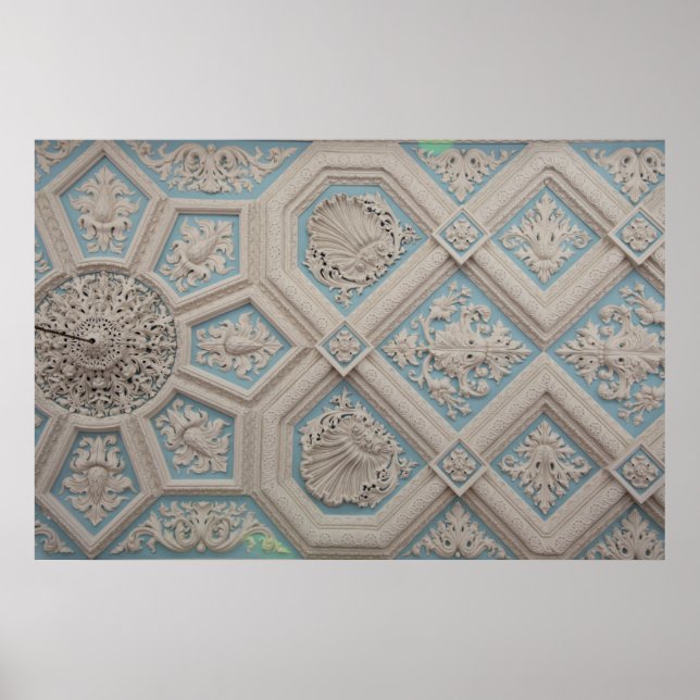 Brazil, Amazon, Manaus. Manaus Opera House Poster (Front)