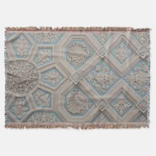 Brazil, Amazon, Manaus. Manaus Opera House Throw Blanket